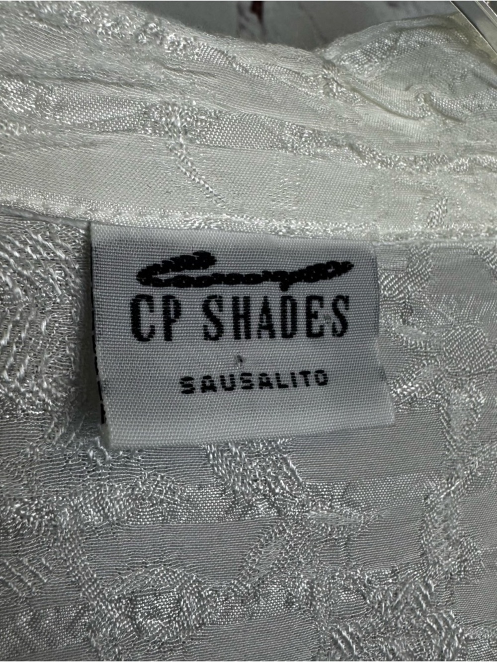 CP Shades minimalist quiet luxury long line rayon top size Large old money - Picture 4 of 6